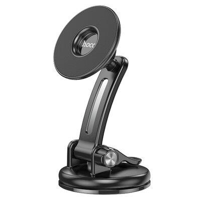 Hoco 6931474775962 Phone holder HOCO CA113 Excelle center console ring magnetic car holder Black 6931474775962