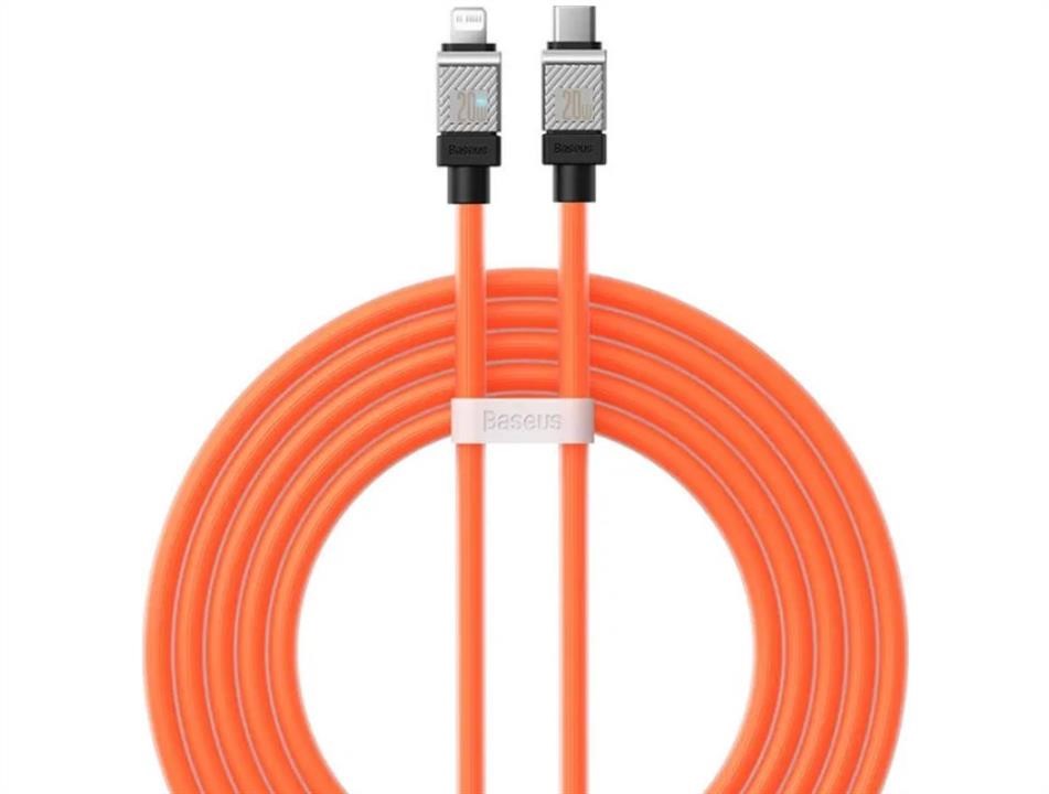 Baseus CAKW000107 Baseus CoolPlay Series Fast Charging Cable Type-C to iP 20W 2m Orange CAKW000107