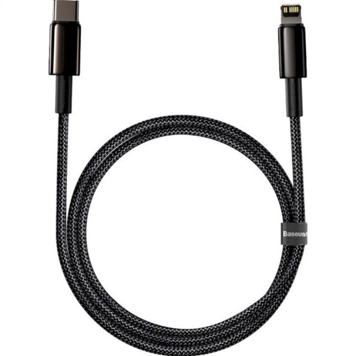 Baseus CATLWJ-01 Baseus Tungsten Gold Fast Charging Data Cable Type-C to iP PD 20W 1m Black CATLWJ01