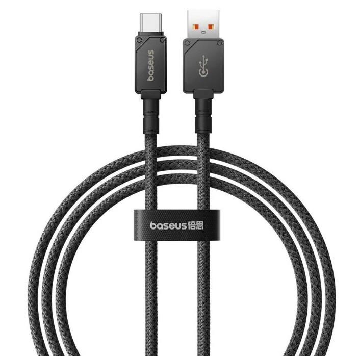 Baseus P10355801111-00 Baseus Unbreakable Series Fast Charging Data Cable USB to Type-C 100W 1m Cluster Black P1035580111100