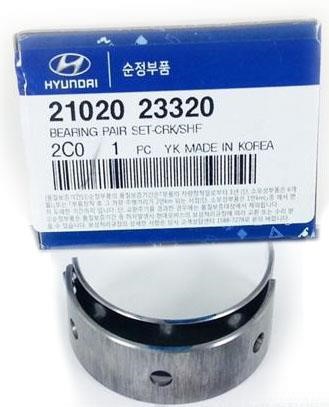 Hyundai/Kia 21020 23320 Main bearing, couple 2102023320