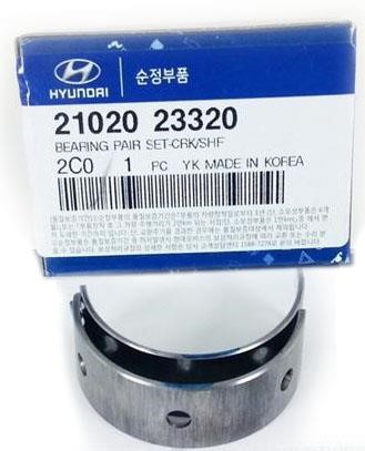 2102023320 Hyundai/Kia Main bearing, couple