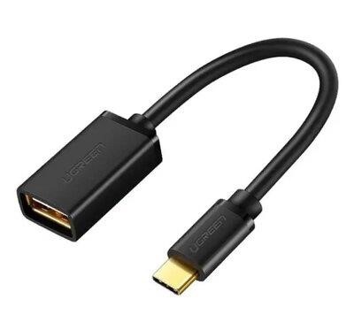 Ugreen UGR-30701 UGREEN US154 USB-C Male to USB 3.0 A Female Cable (Black)(UGR-30701) UGR30701