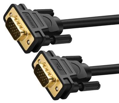 Ugreen UGR-11646 UGREEN VG101 VGA Male to Male Cable 2m (Black)(UGR-11646) UGR11646