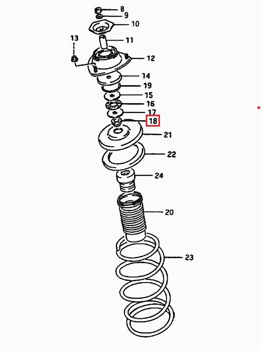 4174460B00 Suzuki Centering ring