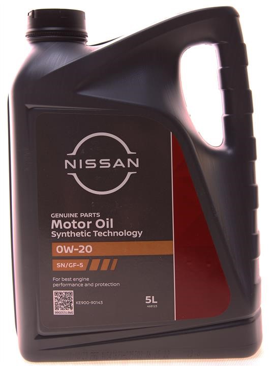 Nissan KE900-90143 Engine oil Nissan Motor Oil ST 0W-20 SN/GF5, 5L KE90090143 KE90090143 Nissan Engine oil Nissan Motor Oil ST 0W-20 SN/GF5, 5L