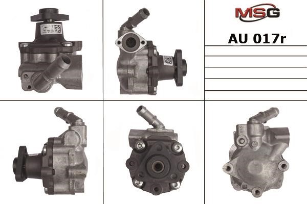 MSG Rebuilding AU017R Power steering pump reconditioned AU017R