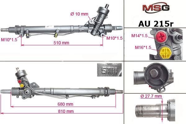 MSG Rebuilding AU215R Power steering restored AU215R