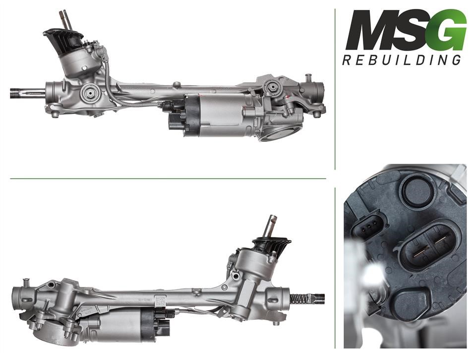 Rack and pinion Audi A3: AU401NL00R MSG Rebuilding Reconditioned steering rack