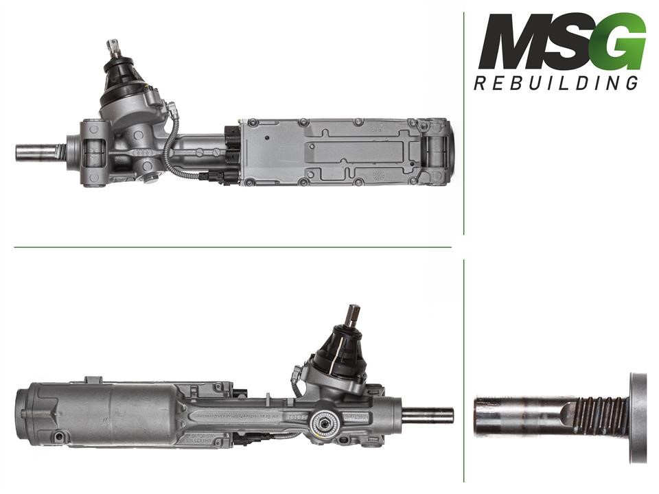 Steering rack Audi Q7: AU406NL00R MSG Rebuilding Reconditioned steering rack