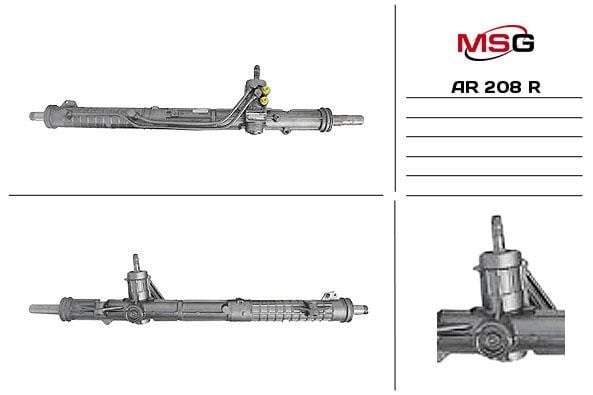 MSG Rebuilding AR208R Power steering restored AR208R