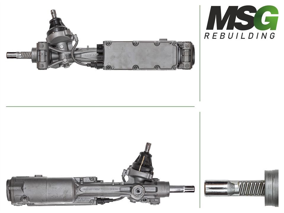 Rack and pinion Audi Q7: AU410NL00R MSG Rebuilding Reconditioned steering rack