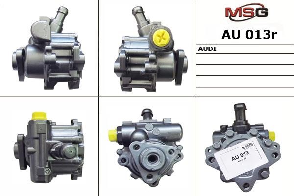 MSG Rebuilding AU013R Power steering pump reconditioned AU013R