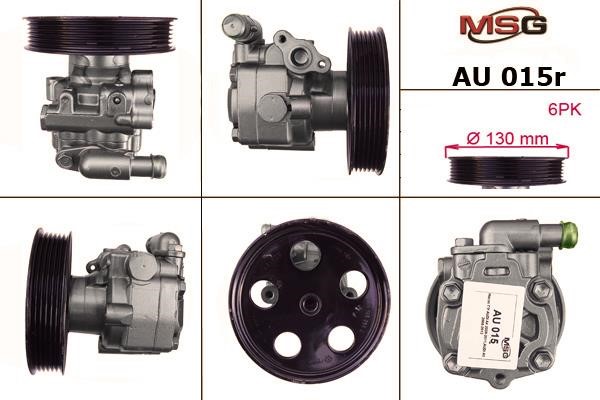 MSG Rebuilding AU015R Power steering pump reconditioned AU015R