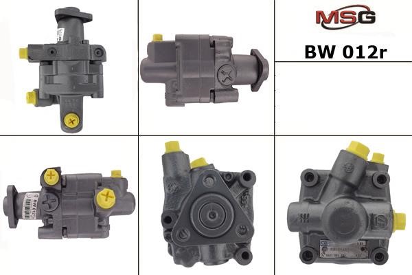 MSG Rebuilding BW012R Power steering pump reconditioned BW012R