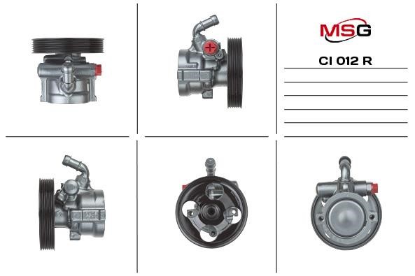 MSG Rebuilding CI012R Power steering pump reconditioned CI012R