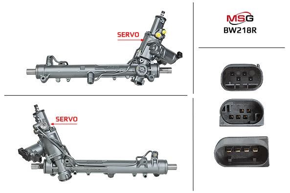 MSG Rebuilding BW218R Reconditioned steering rack BW218R