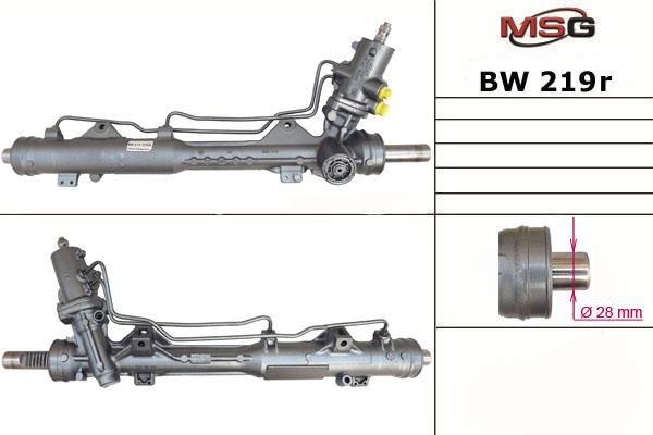 MSG Rebuilding BW219R Power steering restored BW219R