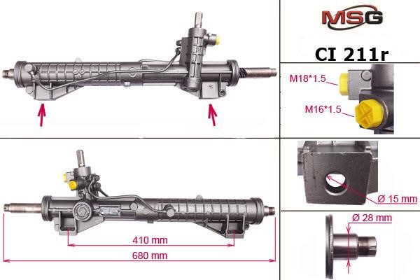 MSG Rebuilding CI211R Power steering restored CI211R
