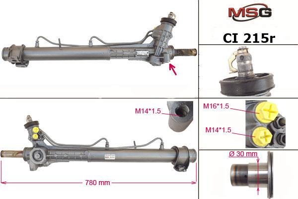 MSG Rebuilding CI215R Power steering restored CI215R