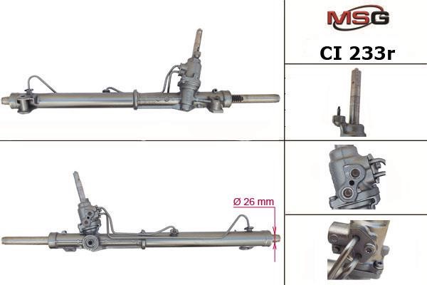 MSG Rebuilding CI233R Power steering restored CI233R