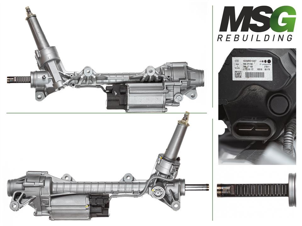 MSG Rebuilding BW406.NLR0.R Reconditioned steering rack BW406NLR0R