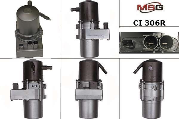 MSG Rebuilding CI306R Power steering pump reconditioned CI306R