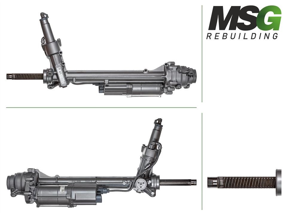 Rack and pinion BMW X6: BW411NLA0R MSG Rebuilding Reconditioned steering rack