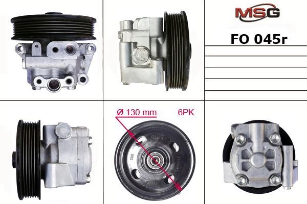 MSG Rebuilding FO045R Power steering pump reconditioned FO045R