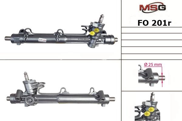 MSG Rebuilding FO201R Power steering restored FO201R