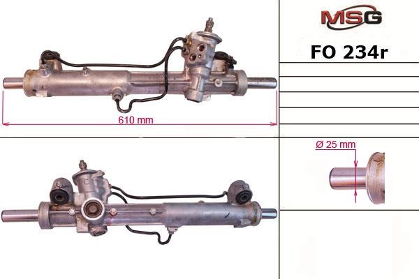 MSG Rebuilding FO234R Power steering restored FO234R