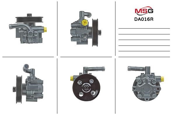 MSG Rebuilding DA016R Power steering pump reconditioned DA016R