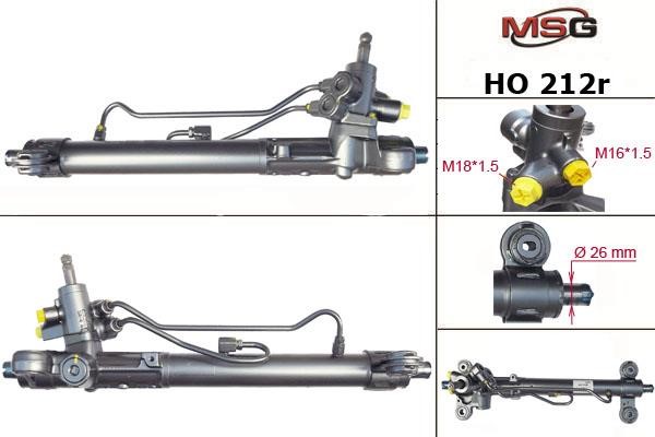 MSG Rebuilding HO212R Power steering restored HO212R