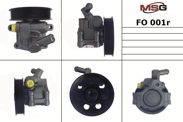 MSG Rebuilding FO001R Power steering pump reconditioned FO001R