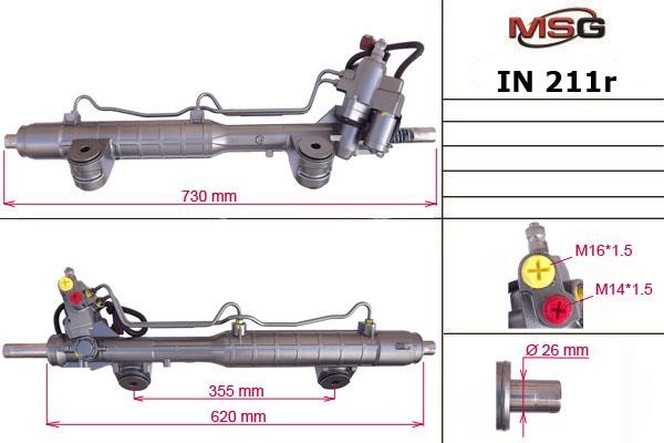 MSG Rebuilding IN211R Power steering restored IN211R
