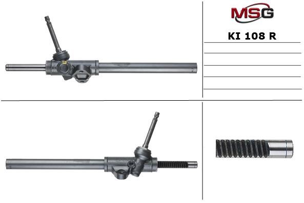 MSG Rebuilding KI108R Steering rack without power steering restored KI108R