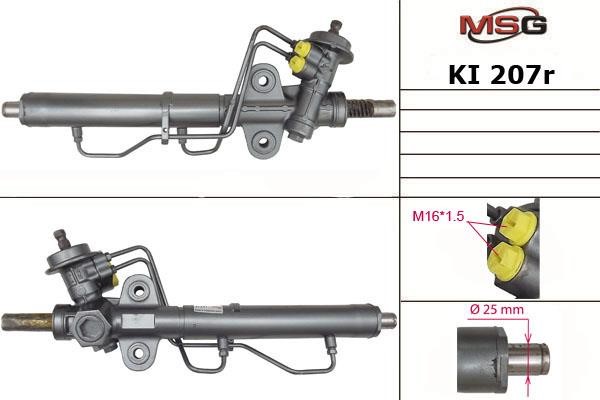 MSG Rebuilding KI207R Power steering restored KI207R