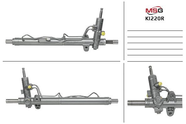 MSG Rebuilding KI220R Power steering restored KI220R