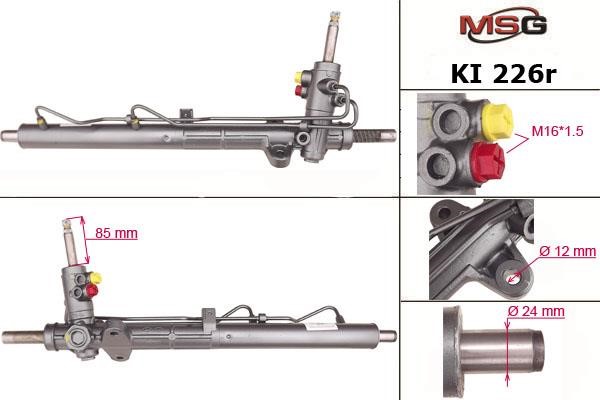 MSG Rebuilding KI226R Power steering restored KI226R