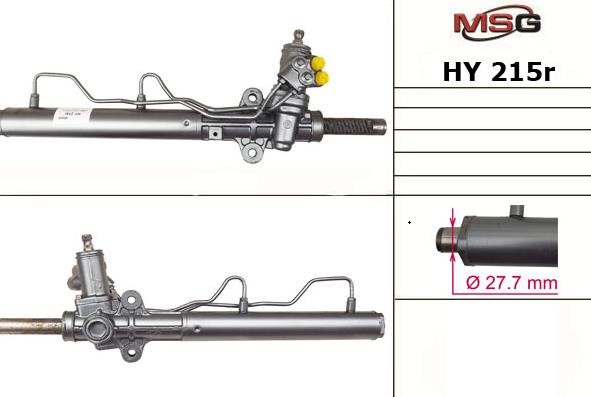 MSG Rebuilding HY215R Power steering restored HY215R