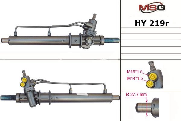 MSG Rebuilding HY219R Power steering restored HY219R