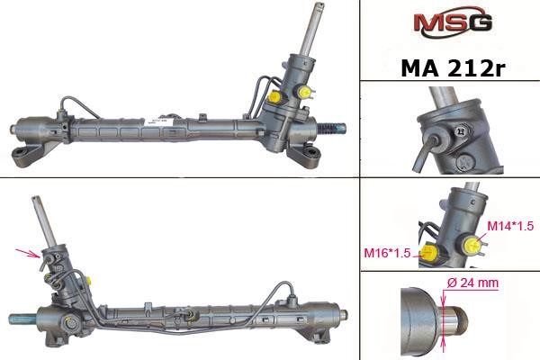 MSG Rebuilding MA212R Power steering restored MA212R