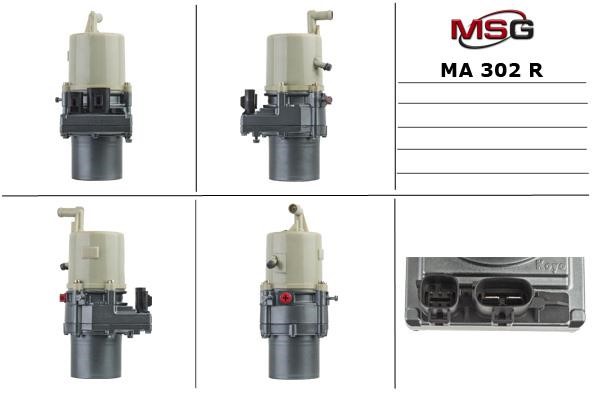 MSG Rebuilding MA302R Power steering pump reconditioned MA302R