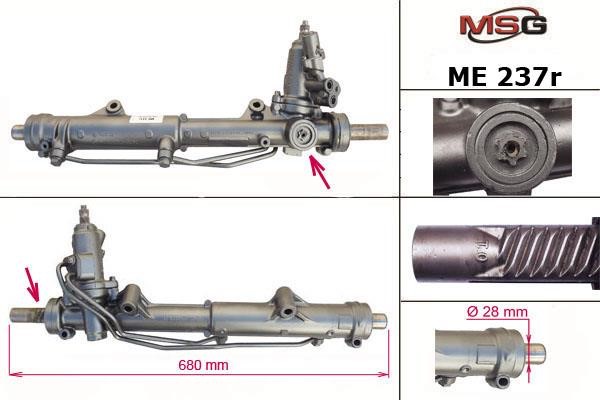 MSG Rebuilding ME237R Power steering restored ME237R