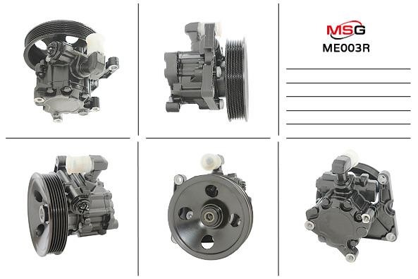 MSG Rebuilding ME003R Power steering pump reconditioned ME003R