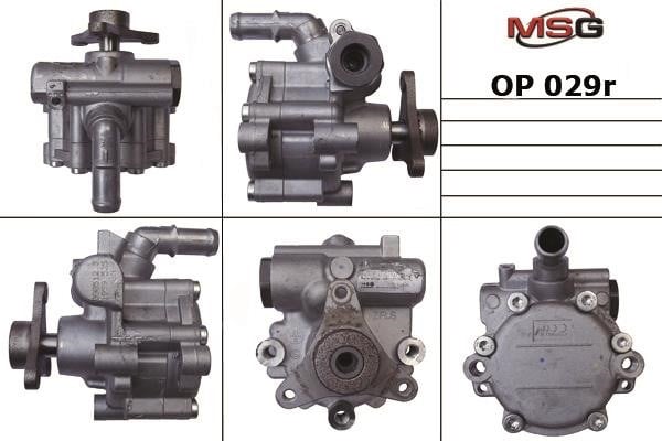MSG Rebuilding OP029R Power steering pump reconditioned OP029R