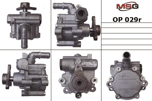 MSG Rebuilding OP029R Power steering pump reconditioned OP029R