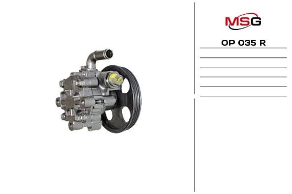 MSG Rebuilding OP035R Power steering pump reconditioned OP035R