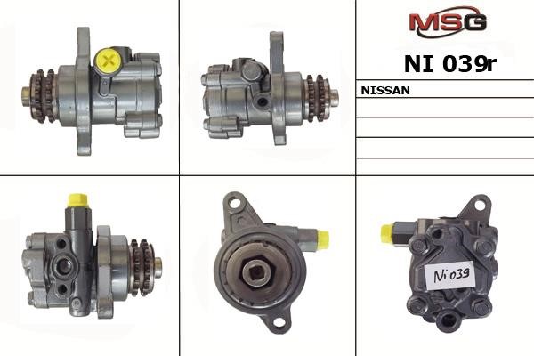 MSG Rebuilding NI039R Power steering pump reconditioned NI039R