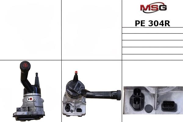 MSG Rebuilding PE304R Power steering pump reconditioned PE304R